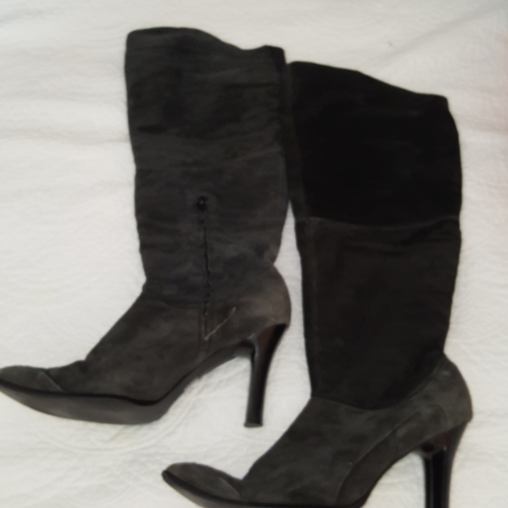 Vintage suede boots 13M